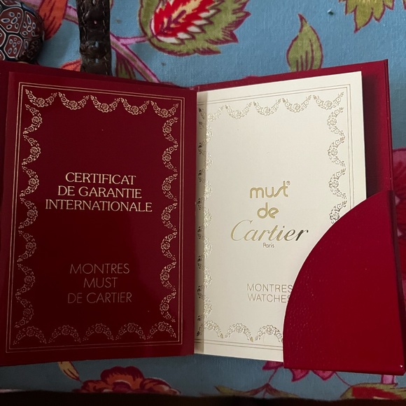 Cartier Vermeil Watch - Picture 4 of 4